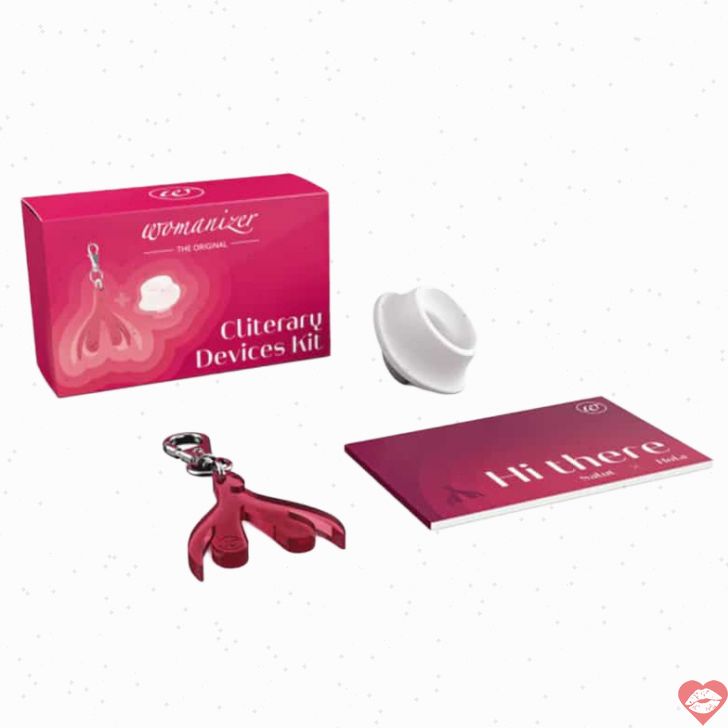 Womanizer Cliterary L + Phụ Kiện Mút Lớn