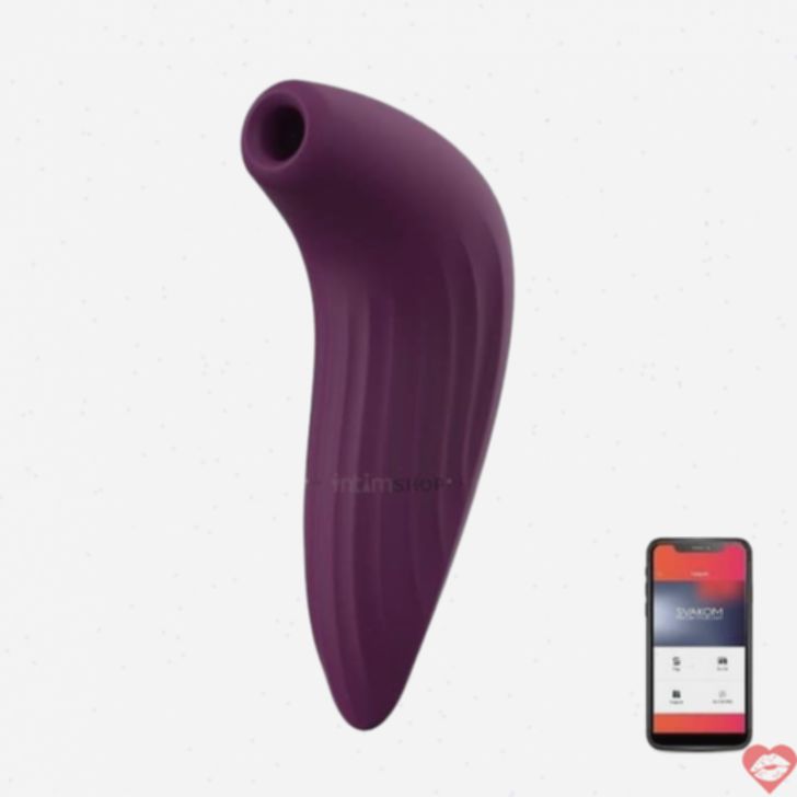 Svakom Pulse Union app hút clit tím 12cm