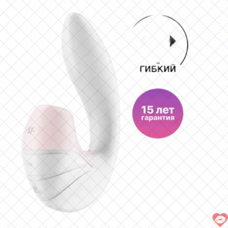 Satisfyer Supernova Clit 14.5cm Trắng Hút Sóng
