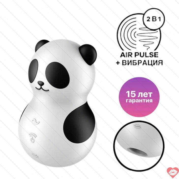 Satisfyer Pocket Panda Hút Âm Dao Động Cực Sướng