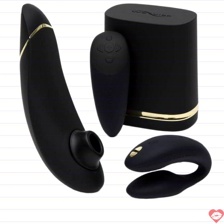 Bộ We-Vibe Chorus + Womanizer Premium 2 Đen Siêu Đỉnh