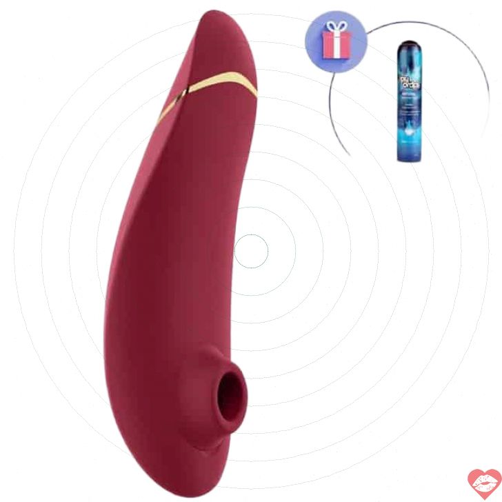 Womanizer Premium 2 Vacuum Clit Bor Đỏ Orgasm 16cm