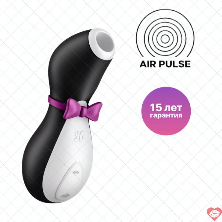Satisfyer Penguin Hút Âm Hạch Đen Trắng Dễ Thương