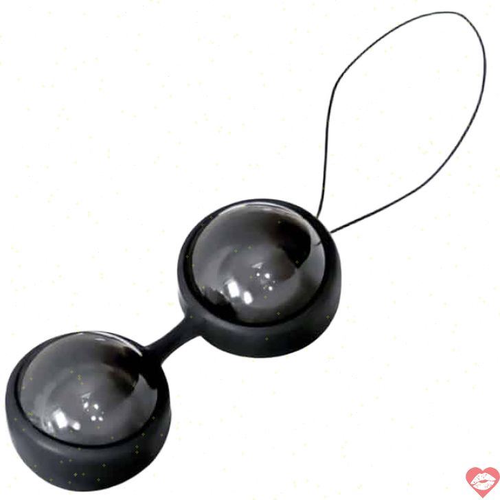 Lelo Luna Black Balls Siêu Mạnh Kegel Tập Luyện