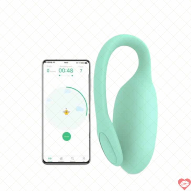 Magic Motion Kegel - Trứng Rung Kegel Xanh Ngọc App Điều Khiển