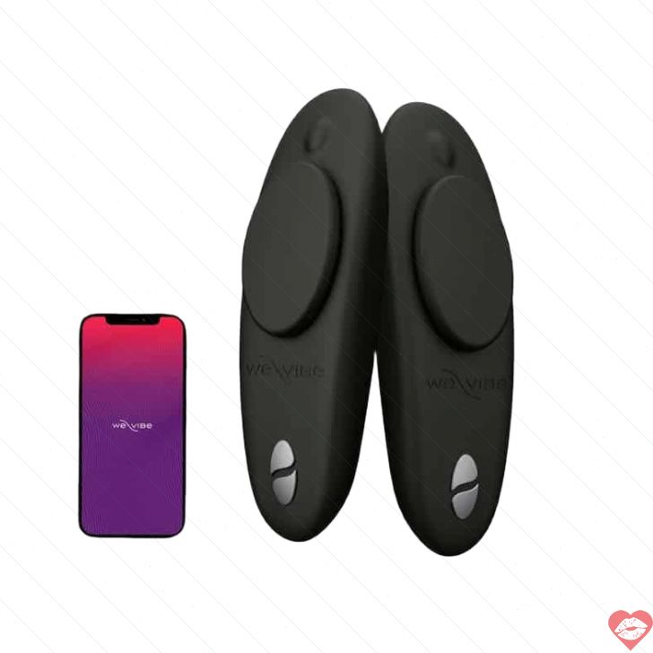 We-Vibe Tease Moxie Đen App Rung Cặp Đôi Siêu Xa