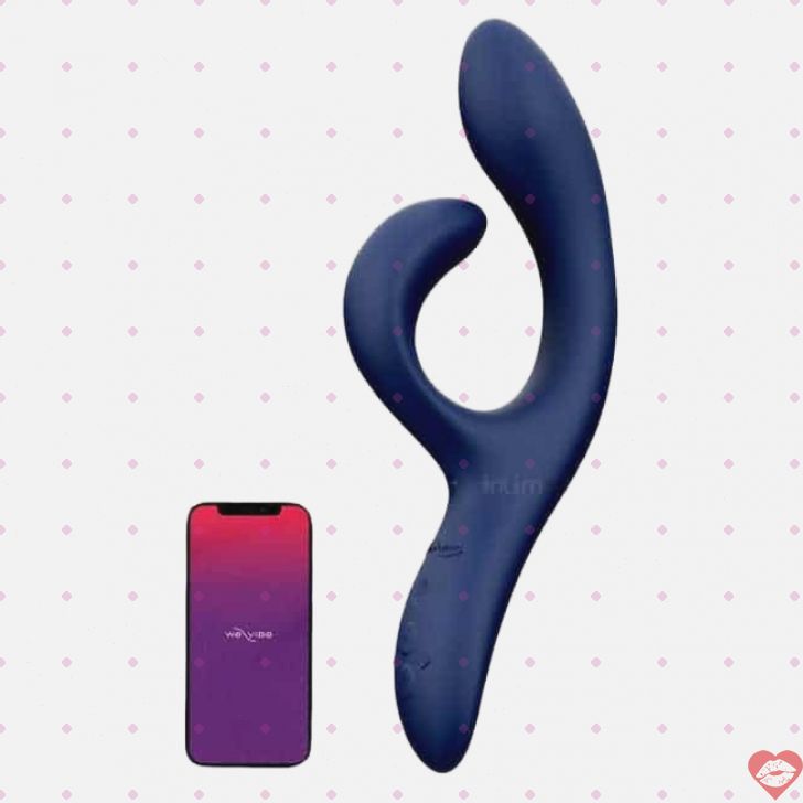 We-Vibe Nova 2 Thỏ Rung Xanh Đậm 21cm App Điều Khiển