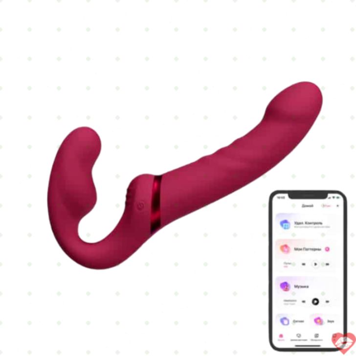 Lovense Lapis Strapon Rung Không Dây 23cm