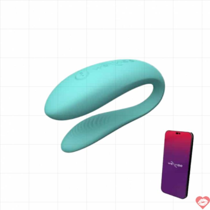 We-Vibe Sync Lite Cặp Đôi Xanh Ngọc App