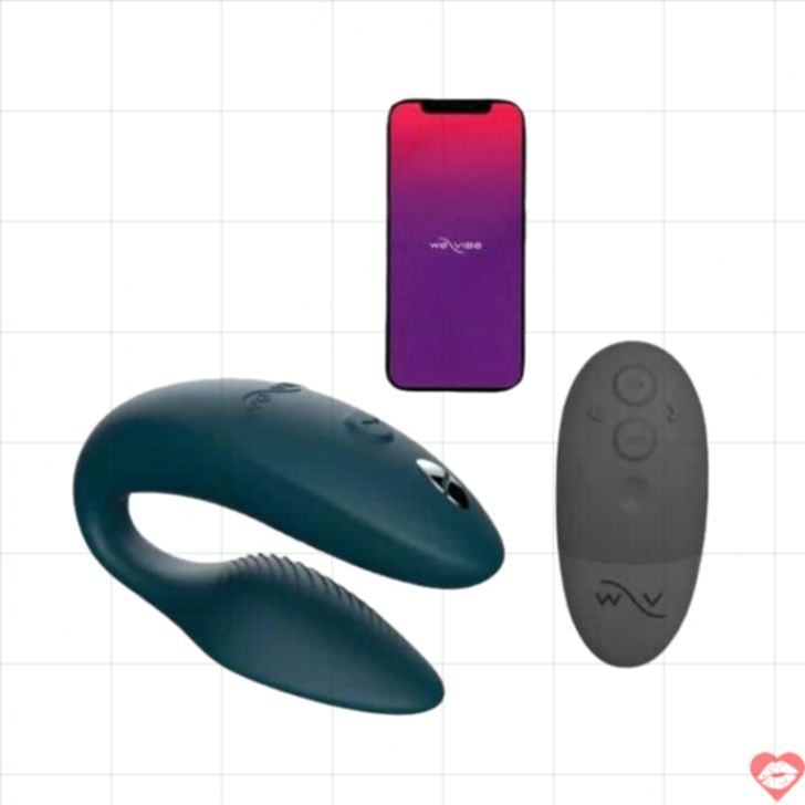 We-Vibe Sync 2 Xanh Rung Cặp Pult App Kết Nối Hoàn Hảo