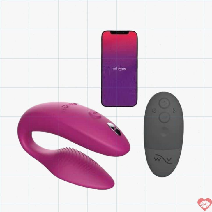 We-Vibe Sync 2 hồng remote đôi siêu mạnh