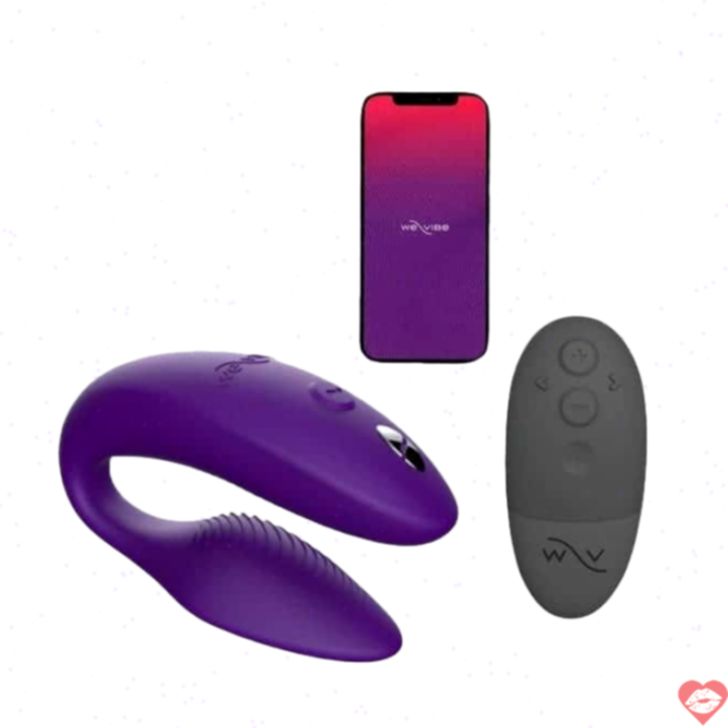 We-Vibe Sync 2 Cặp Đôi Rung Tím App Điều Khiển