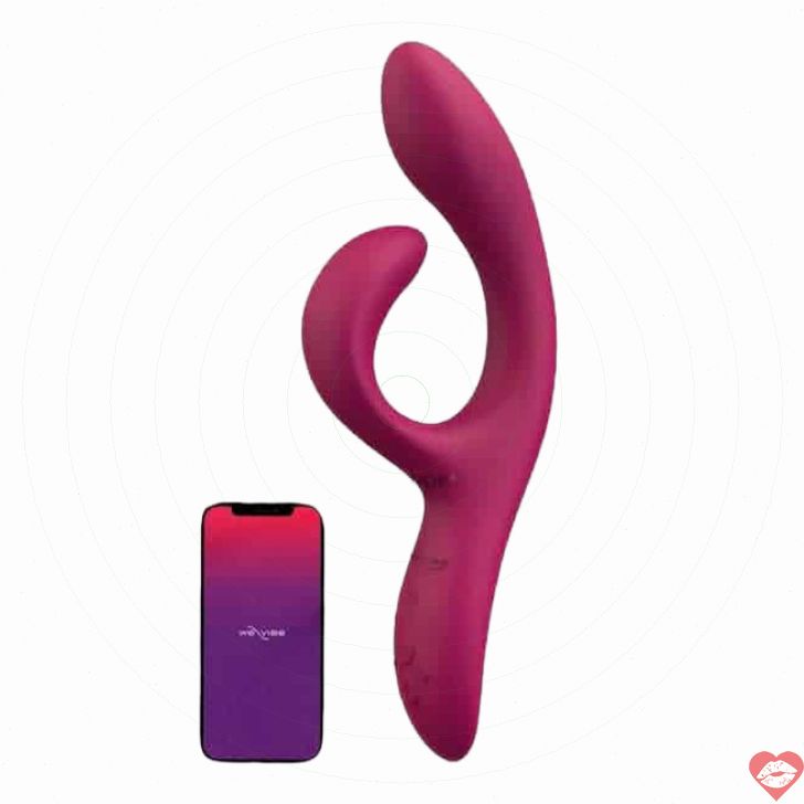 We-Vibe Nova 2 Thỏ Rung App Điều Khiển Xanh Hồng