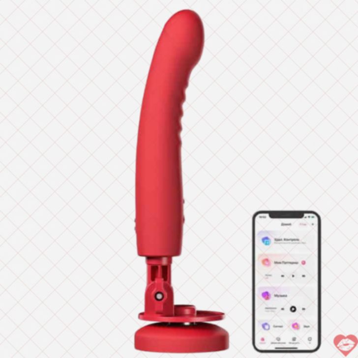 Lovense Mission 2 vibrator đỏ sensor app kết nối cực sướng