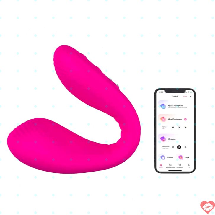 Lovense Dolce Uốn Cong Rung App Đôi Điểm G