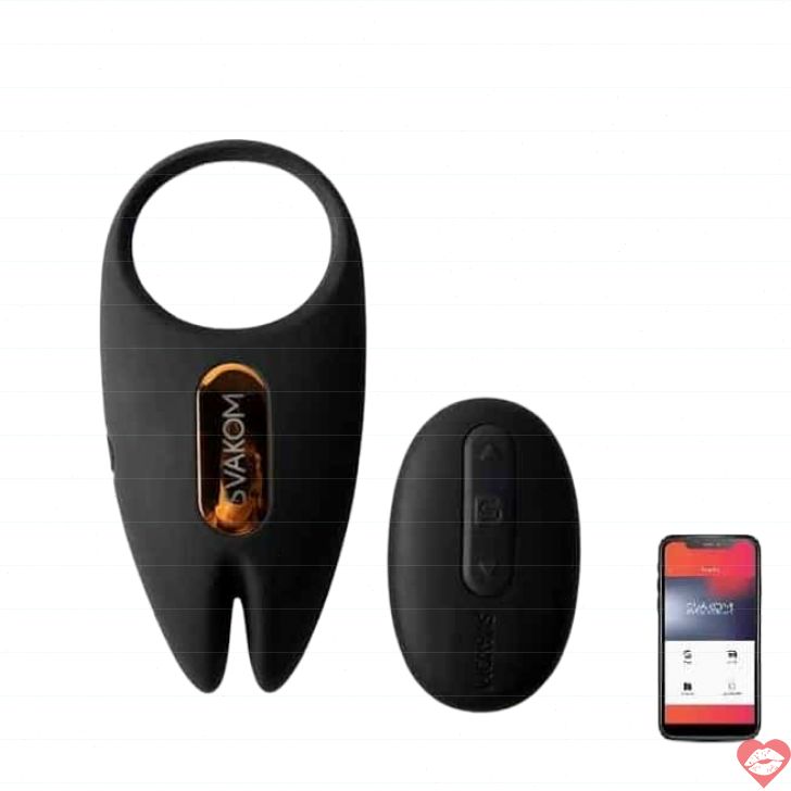 Svakom Winni 2 App Ring Đen Remote Siêu Cực Khoái