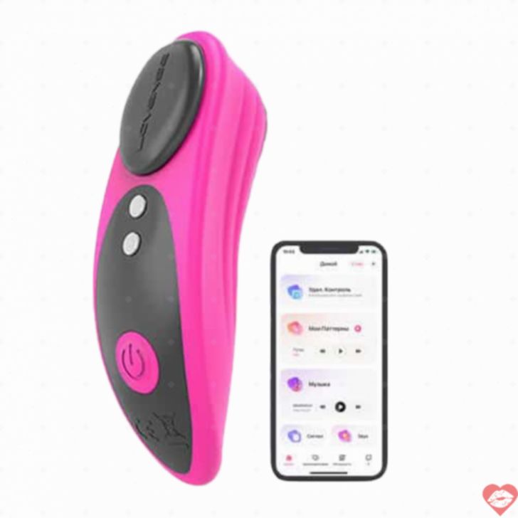 Lovense Ferri rung quần lót hồng app điều khiển cực sướng