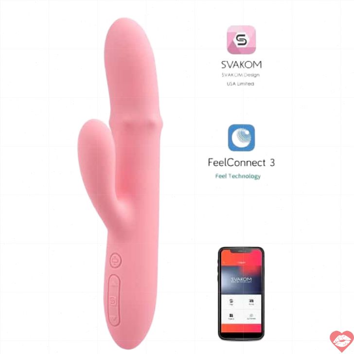 Svakom Mora Neo Thỏ Rung Hạt Ngọc App Điều Khiển