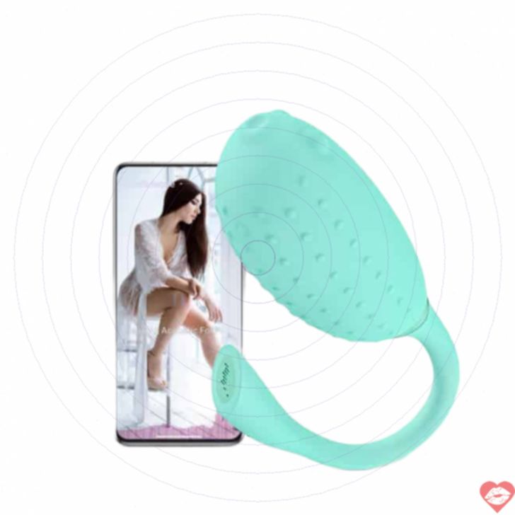 Magic Motion Fugu Trứng Rung Xanh Mint App Điều Khiển
