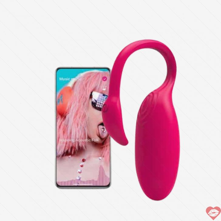 Magic Motion Flamingo Trứng Rung Hồng App Điều Khiển Siêu Mạnh