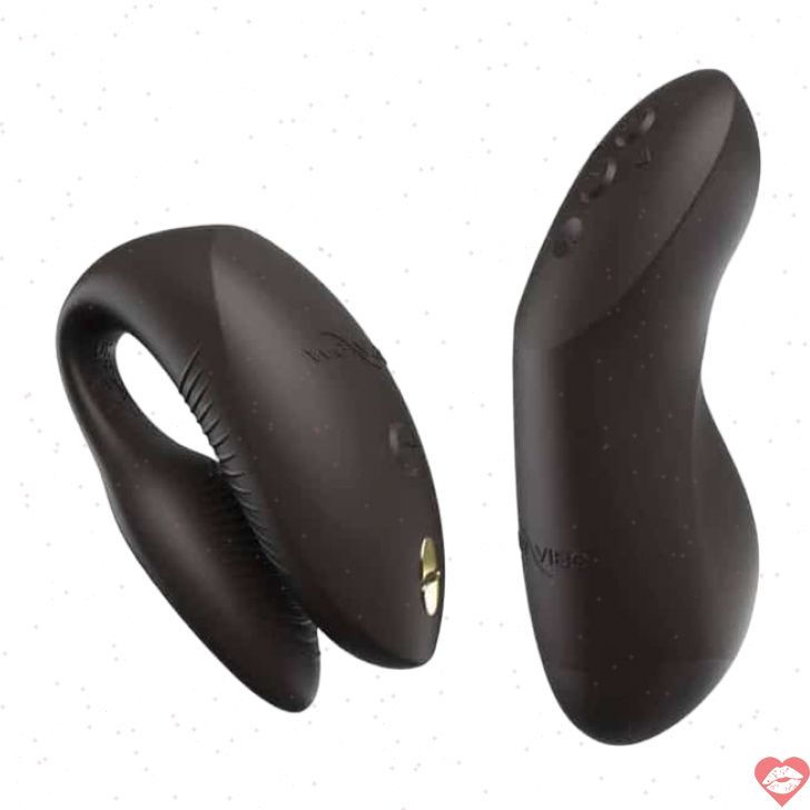 We-Vibe Chorus Pro rung đôi app đen cho cặp