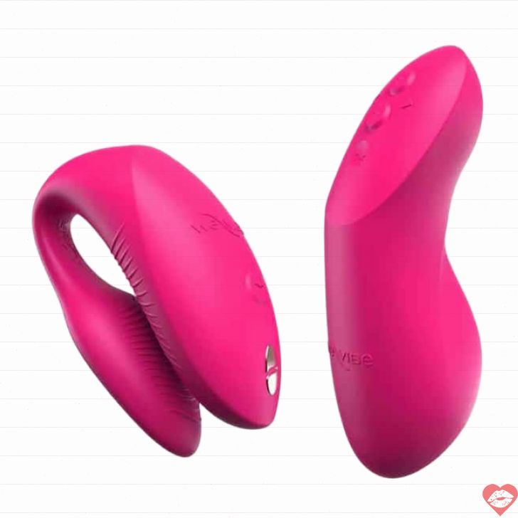 We-Vibe Chorus Pro Cặp Đôi Rung Cảm Ứng Hồng Điều Khiển