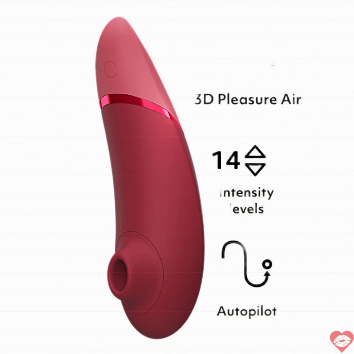 Womanizer Next 3D Hút Clit Đỏ Rượu Siêu Mạnh
