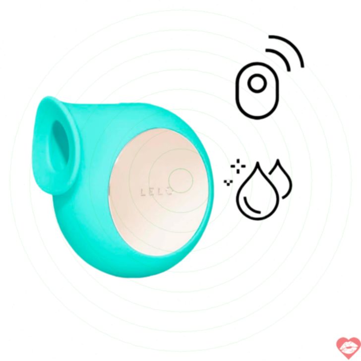 Lelo Sila âm sóng clit nhẹ nhàng xanh dương