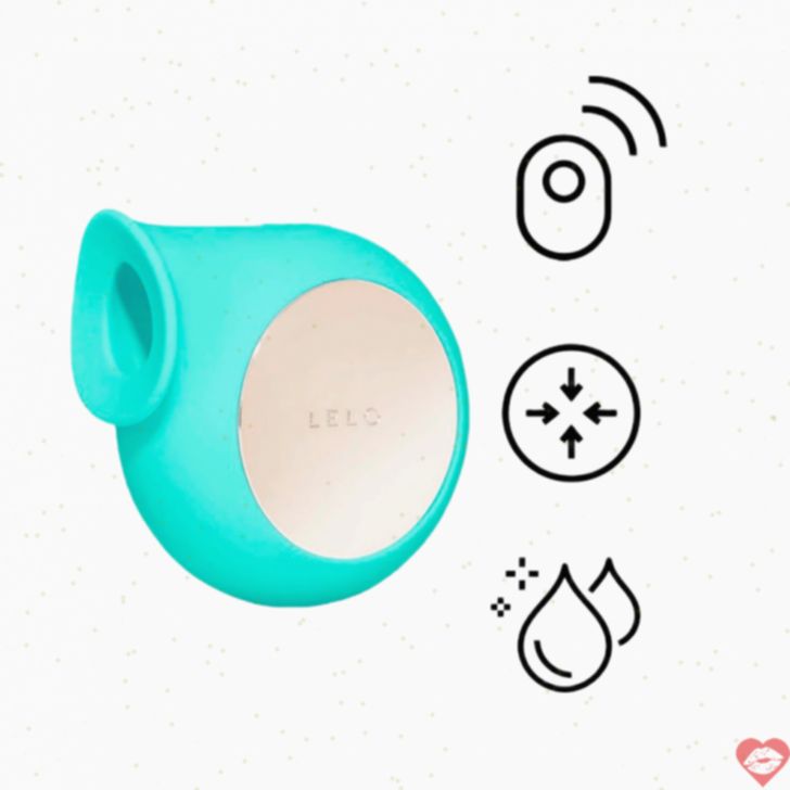 Lelo Sila Cruise Xanh Bạc Hà Âm Đạo Rung Thở Siêu Mềm