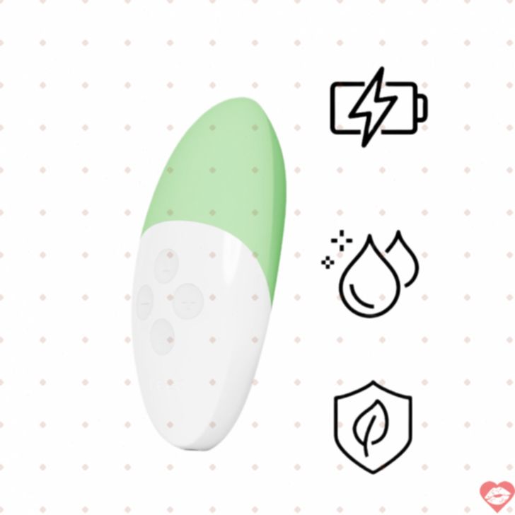 Lelo Siri 3 Rung Âm Tinh Voice Xanh Nhạt