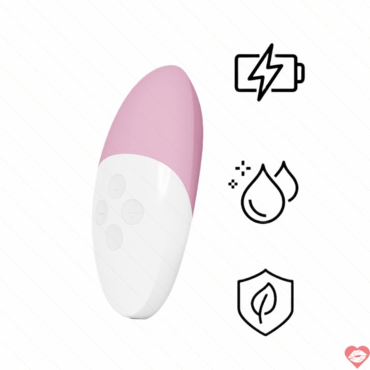Lelo Siri 3 Voice Clit Vibrator Hồng Nhạt Thụt Lắc