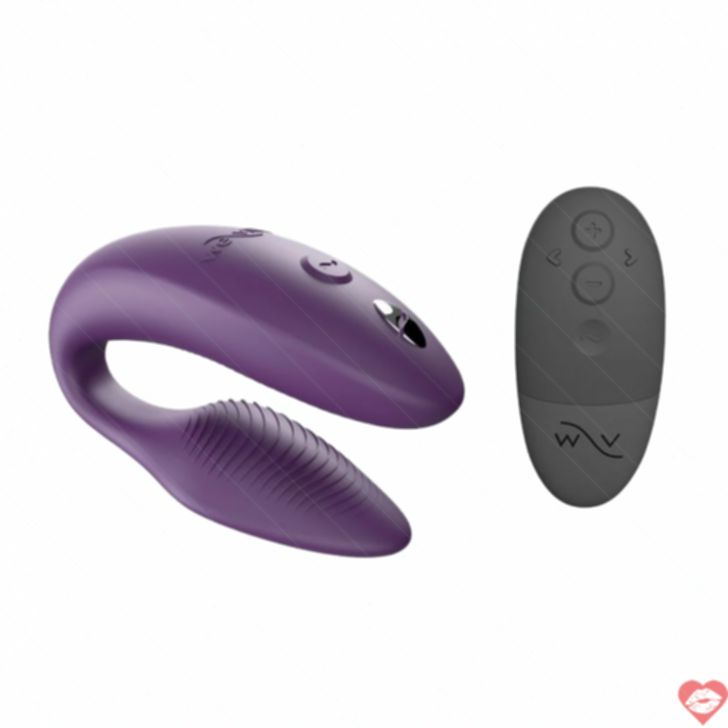 We-Vibe Sync 2 Tím Cặp Đôi Rung G Clit App