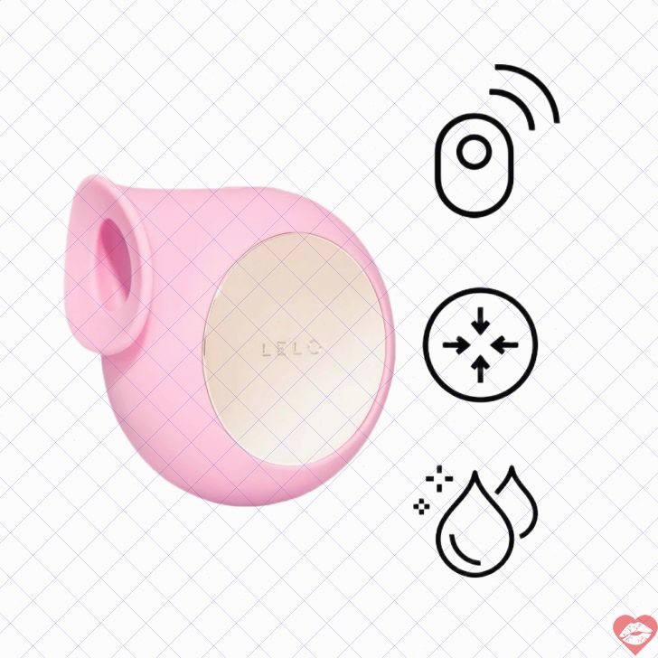 Lelo Sila Cruise Suction Clit Hồng 8cm Voice Wave Mềm