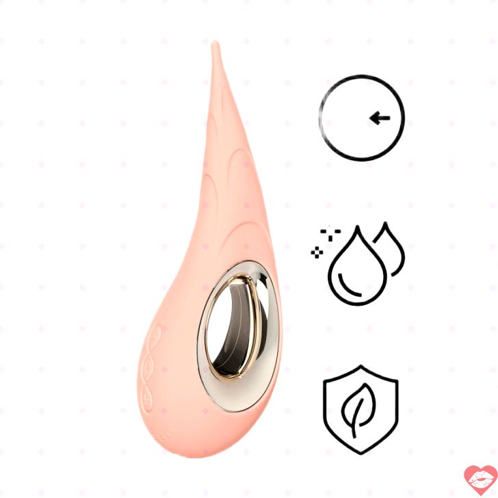 Viбратор Lelo DOT Cruise hồng điểm clitoris rung mạnh waterproof