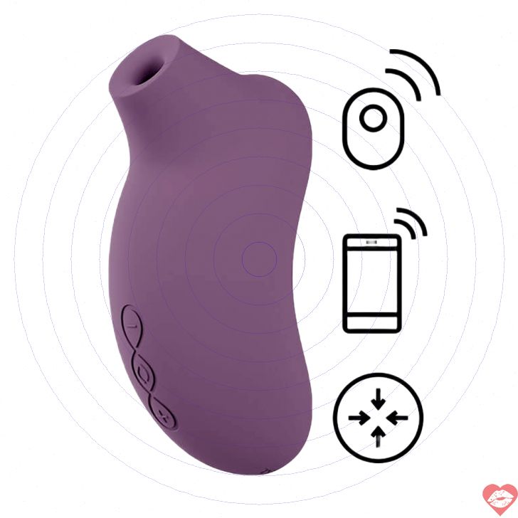 Lelo Sona Cruise 3 âm sóng clit tím cruise control