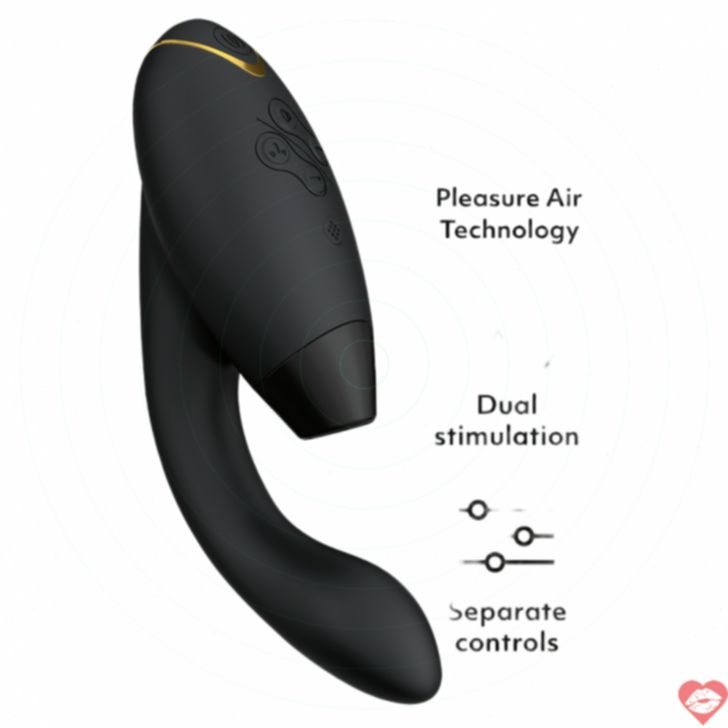 Womanizer DUO 2 Hút Âm G Rung Đen Đức Chính Hãng