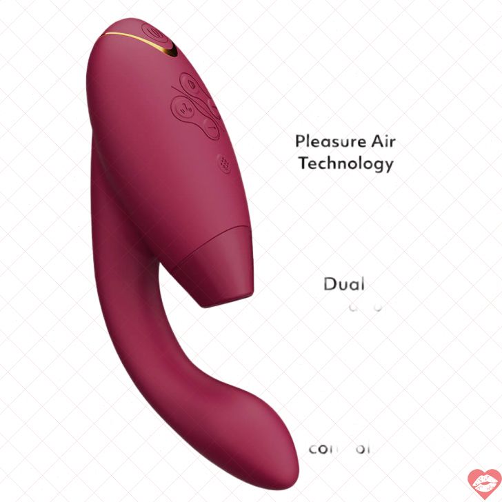 Womanizer DUO 2 đỏ hút G-spot 20.3cm cao trào kép