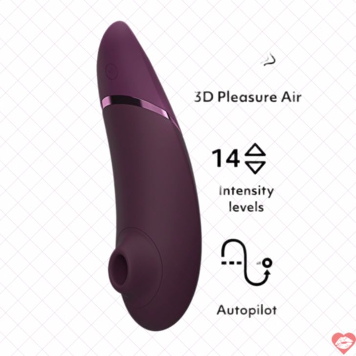 Womanizer Next Clit Sucker Tím Đậm Hút Sướng 14 Cấp