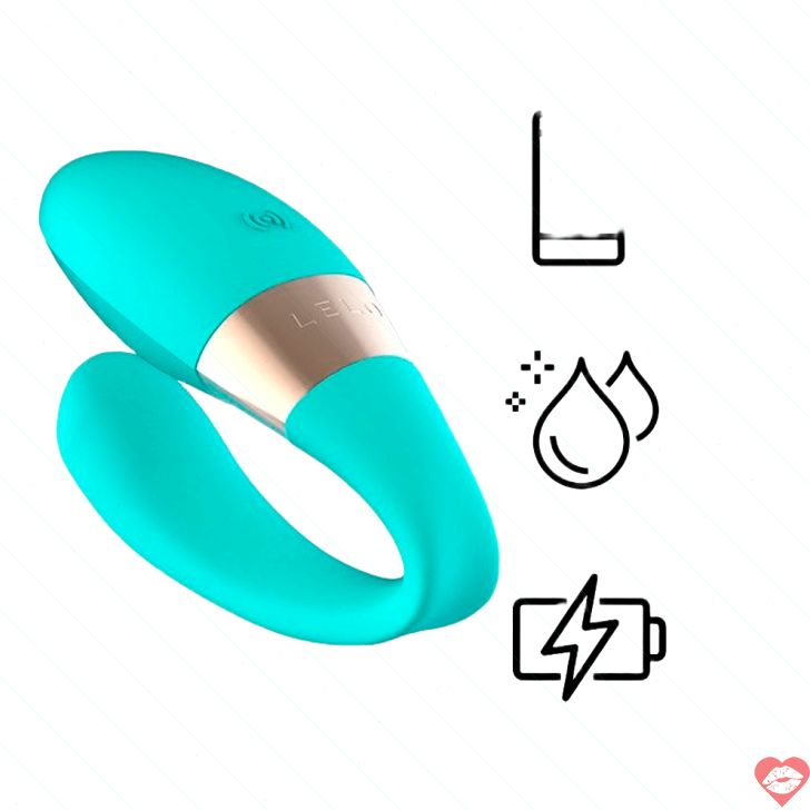 Lelo Tiani Harmony App Điều Khiển Xanh Dương Cặp Đôi Siêu Hài Hòa