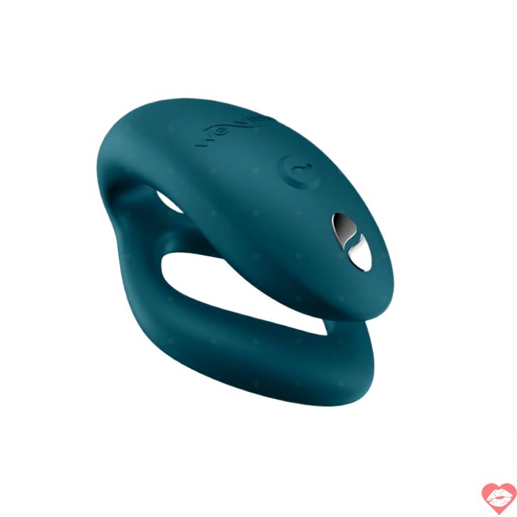 We-Vibe Sync O Thú Cưỡi Cặp Đôi Rung Xanh Nhung