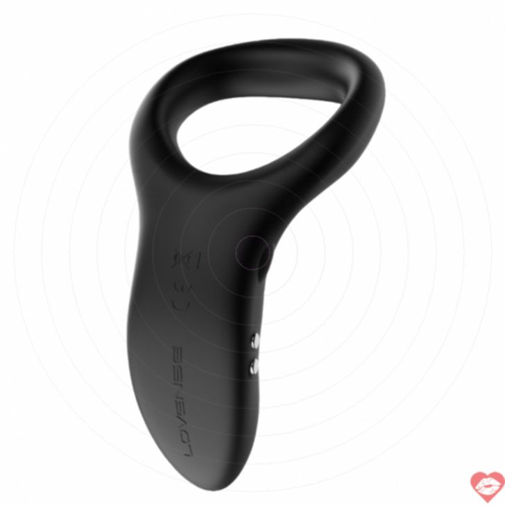 Vòng Dương Lovense Diamo Đen Rung Bluetooth Mạnh