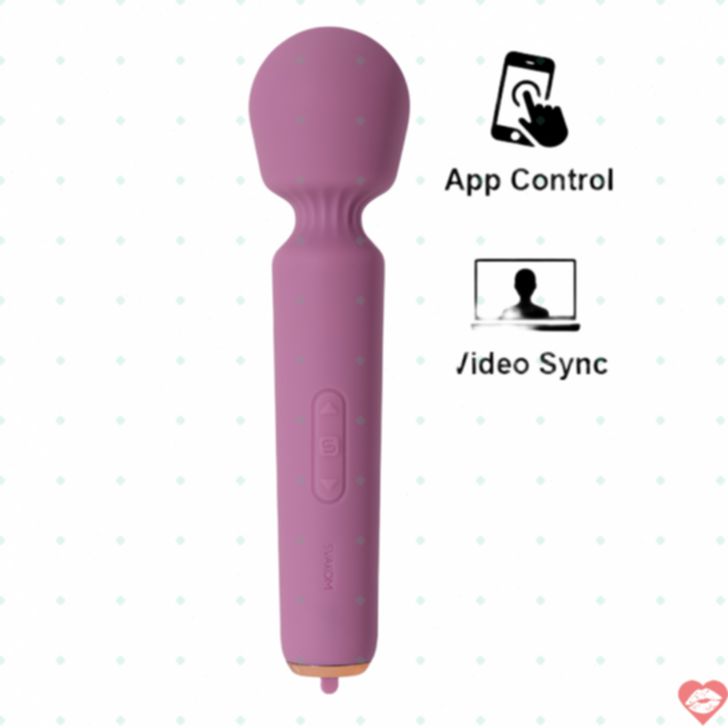 SVAKOM Mini Emma Neo Tím Hồng App 17cm