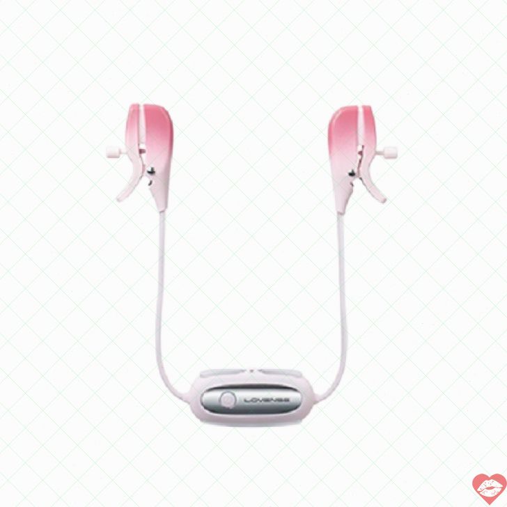 Lovense Gemini Kẹp Vú App Rung Điều Chỉnh