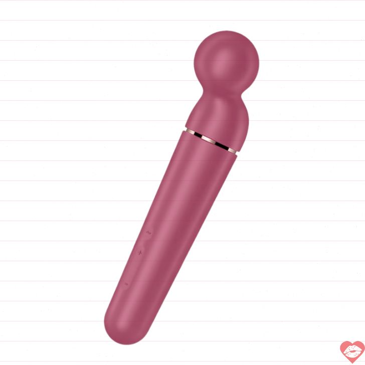 Satisfyer Planet Wand-er Massage Đỏ 21.9cm Thủy