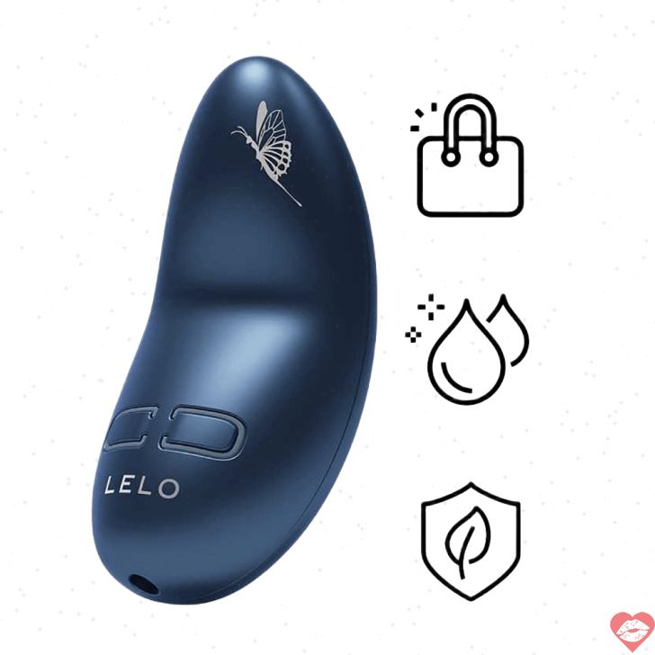 Lelo Nea 3 Xanh Clit Rung 10 Tốc Thầm Lặng