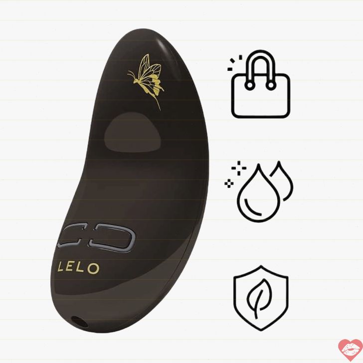 Lelo Nea 3 Máy Rung Âm Đạo Đen 10 Tốc Siêu Mạnh