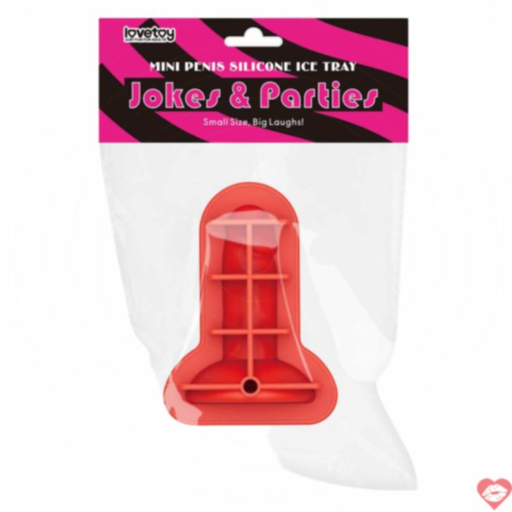 Lovetoy Khuôn Đá Mini Dildo Đỏ Vui Nhộn