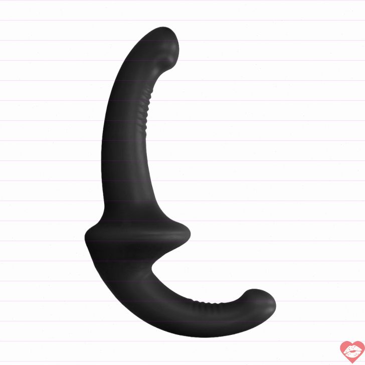Ouch Đeo Siêu Dễ Silicone Đen 2.5cm Thỏa Mãn