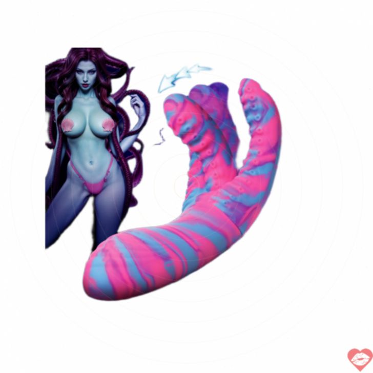 Tenta-Come Tentacle Rung Silicon 6.1inch Xoáy Sướng