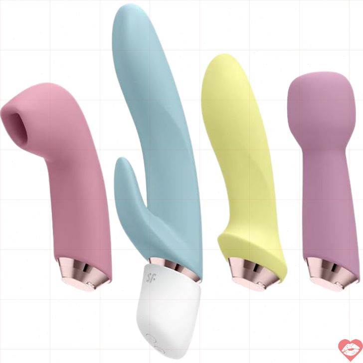 Satisfyer Marvelous Four Bộ 4 Đồ Chơi Rung Đa Năng